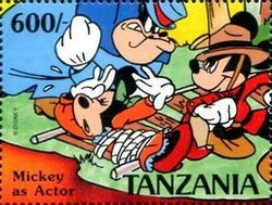 Mickey as Canadian Mountie