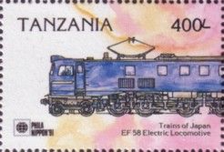 EF 58 Electric Locomotive
