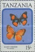 Blue Spot Commodore (Precis westermanni)