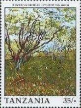 Flowering orchard