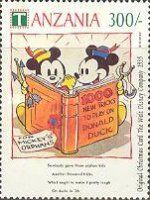 Orphan mice reading book of tricks, 1935