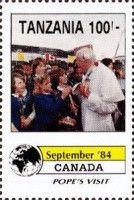 Papal Visit in Canada (September 1984)