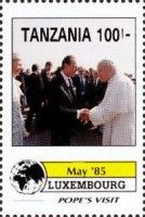 Papal Visit in Luxembourg (May 1985)