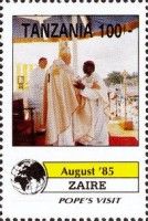 Papal Visit in Zaire (August 1985)