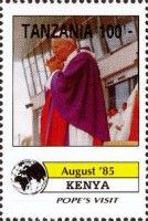 Papal Visit in Kenya (August 1985)