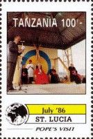 Papal Visit in St Lucia (July 1986)