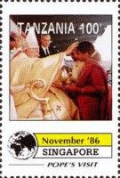 Papal Visit in Singapore (November 1986)