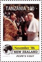 Papal Visit in New Zealand (November 1986)