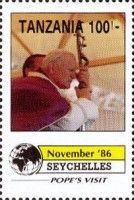 Papal Visit on the Seychelles (November 1986)