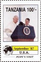 Papal Visit in USA (September 1987)