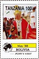 Papal Visit in Bolivia (May 1988)
