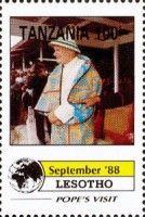 Papal Visit in Lesotho (September 1988)