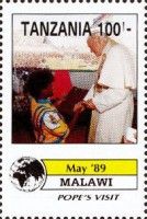 Papal Visit in Malawi (May 1989)