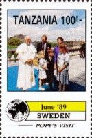 Papal Visit in Sweden (June 1989)