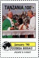 Papal Visit in Guinea Bissau (January 1990)