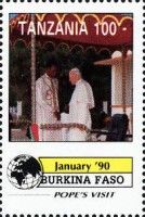 Papal Visit in Burkina Faso (January 1990)