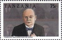 Churchill Declares War on Japan