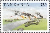 Airfields in Malaya Attacked