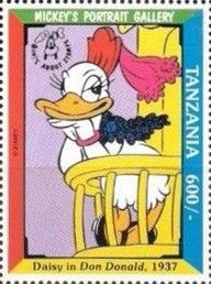 Daisy Duck in Don Donald, 1937