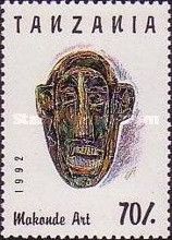 Carved face