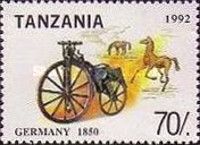 German High wheel bike from 1850