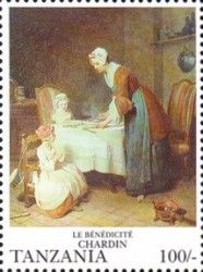 The Blessing by Chardin