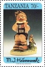 Boy with harmonica, bird