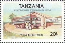 Lorry at Customs Post