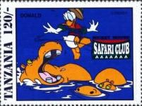 Donald Duck and hippopotamuses