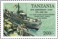 Coast Guard Cutter Alongside Landing Craft