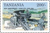 German Artillery Fires on D-Day Armada
