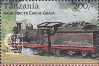 4-8-0 Tender Engine, Ghana