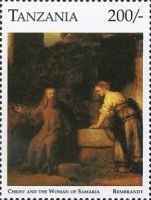 Christ and the Woman of Samaria, by Rembrandt