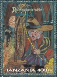 Woman, Rumpelstiltskin at spinging wheel
