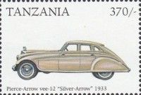 1933 Pierce-Arrow V12 “Silver Arrow.”