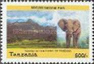 African Elephant (Loxodonta africana), Mikumi National Park