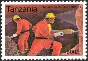 Drillers in the deep mining