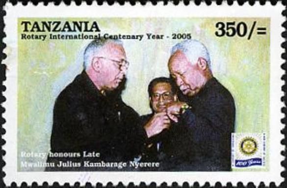 Rotary honours the late Mwalimu Julius K Nyerere