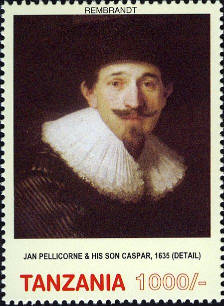 Jan Pelicorn and his son Caspar, (detail)