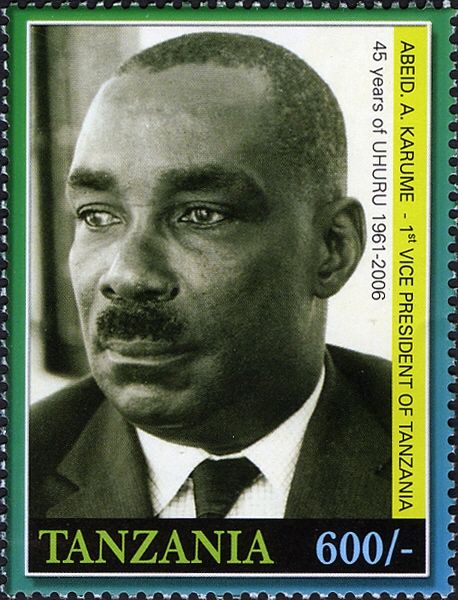 Abeid A. Karume - First Vice President of Tanzania