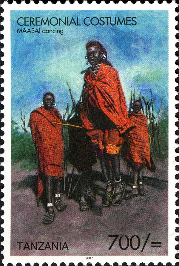 Maasai dancing