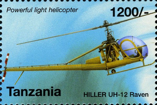 100th Anniversary of First Helicopter Flight - Hiller UH-12