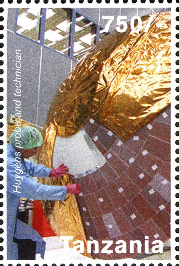 Huygens Probe and Technician