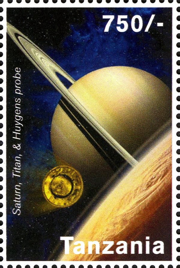 Saturn, Titan & Huygens Probe