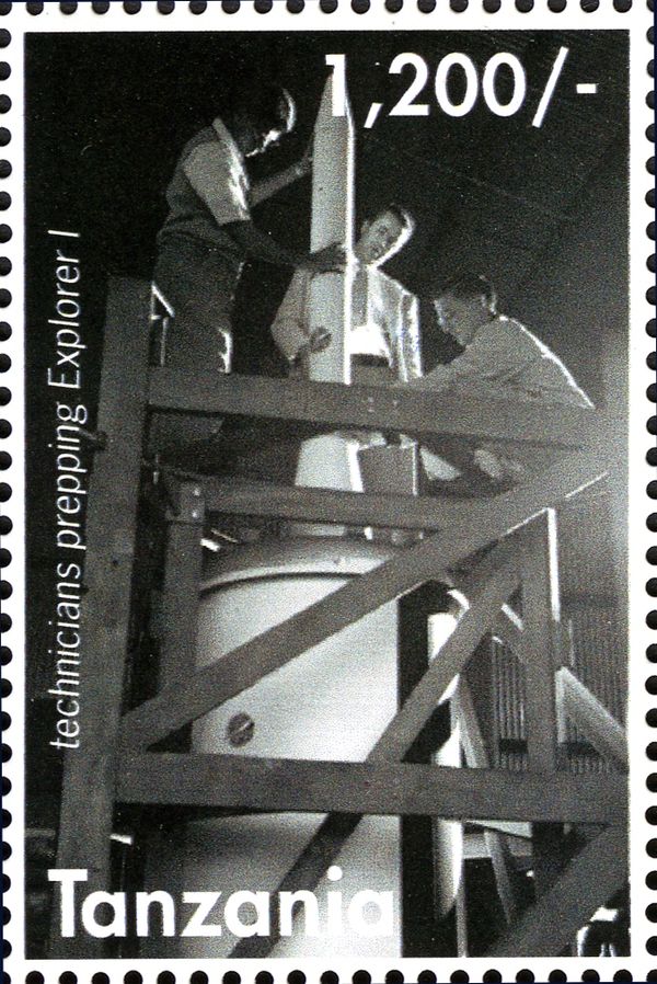 Technicians Prepping Explorer I