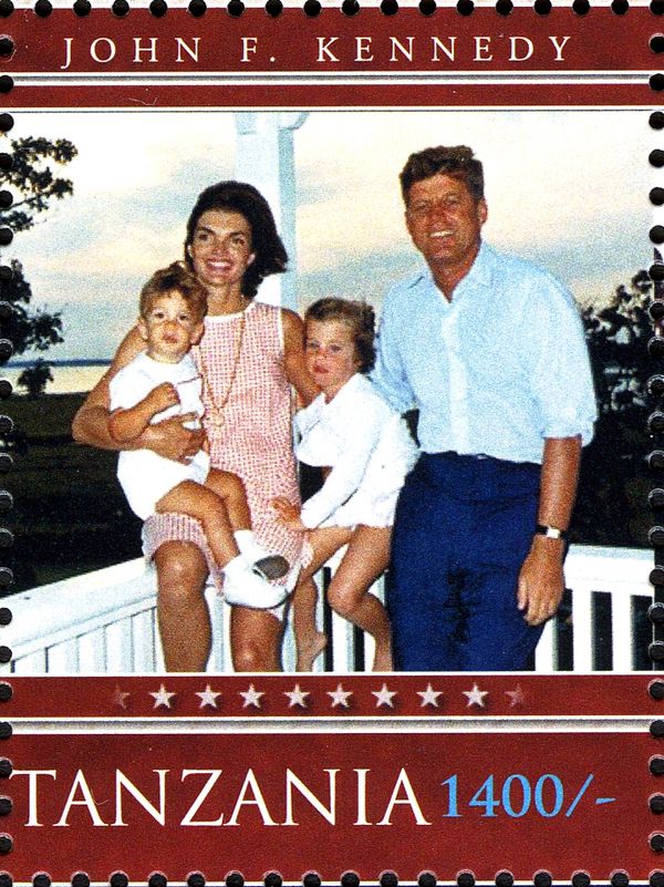 John F. Kennedy and family