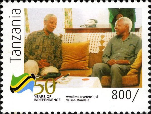 Mwalimu Nyerere and Nelson Mandela