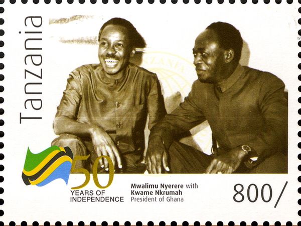 Mwalimu Nyerere and Kwame Nkrumah