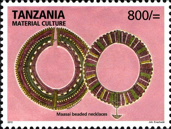 Masai beaded necklaces
