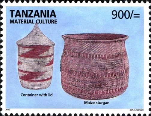 Container with lid and grain storage